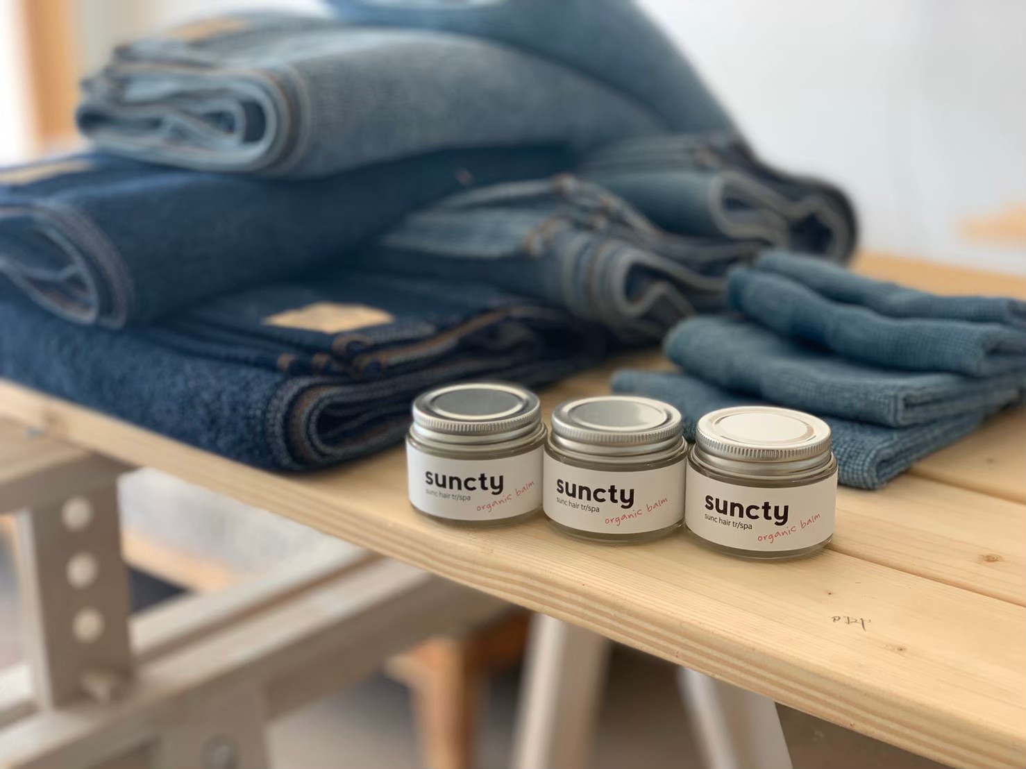 suncオリジナルのsuncty organic balm